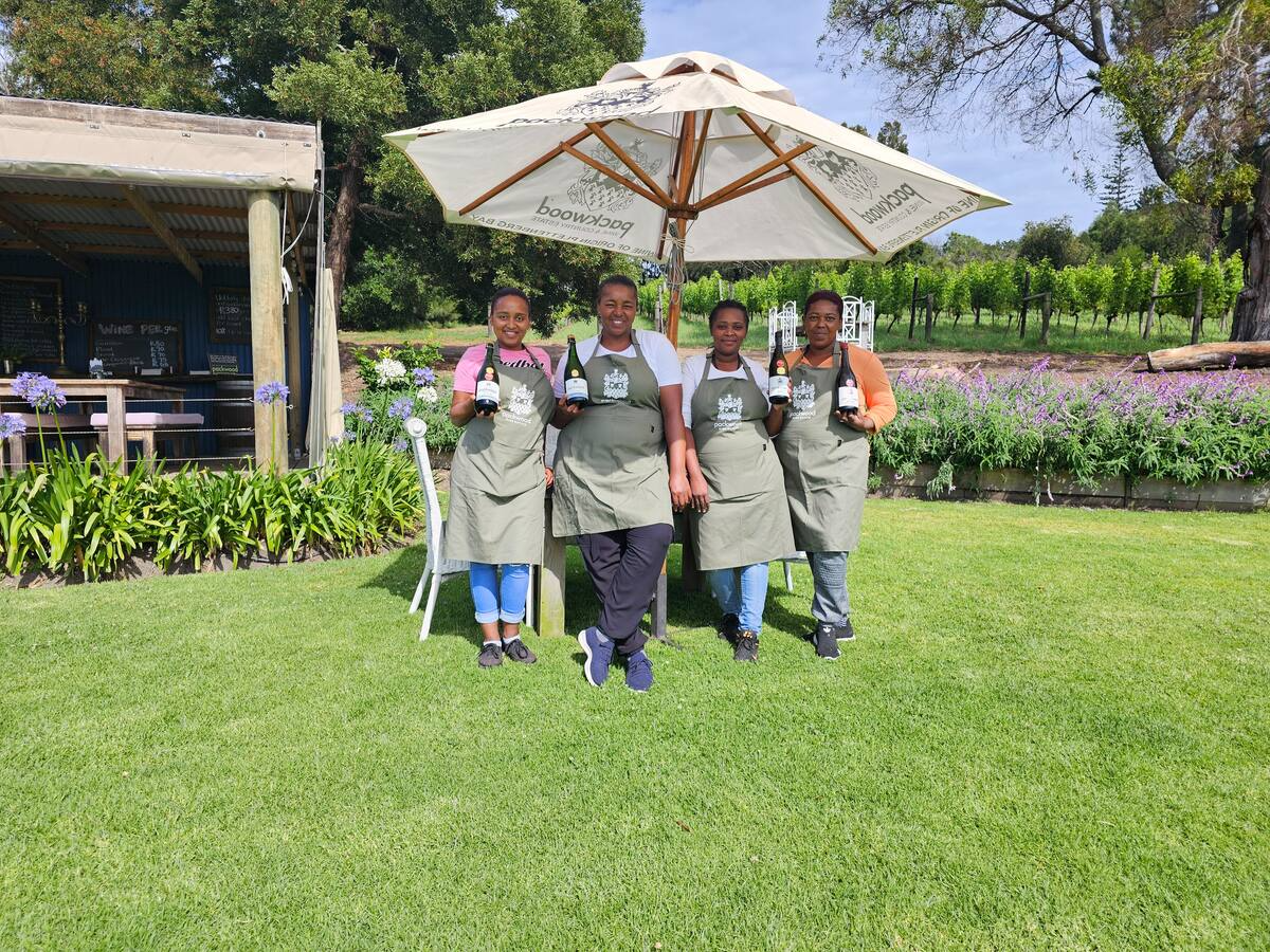 Packwood Wine Estate and Country Retreat tasting room team