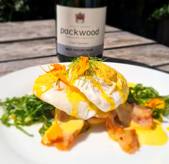 Packwood Wine Estate and Country Retreat breakfast