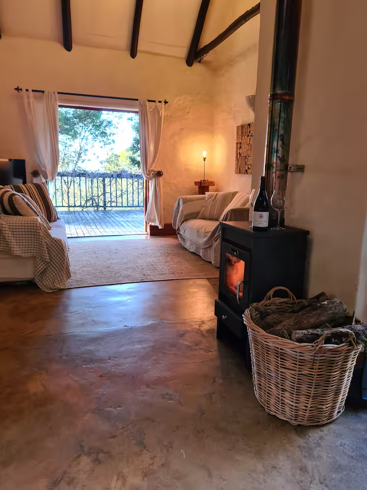 Winemakers Cottage Fireplace